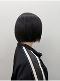 黒髪カタログ/クラゲヘアー/オリーブグレー/松戸駅