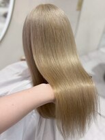 モナ 髪質改善(MONA) 【MONA】ホワイトブロンド/髪質改善/ミルクティー【栄駅】