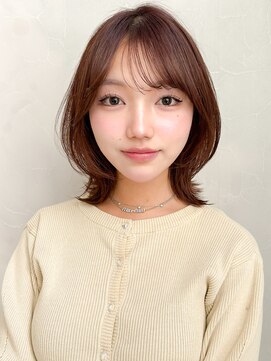 アグノス 青山(Agnos) こなれヘア愛され20代30代40代◎結べるボブくせ毛風カール