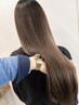 【スタイリスト限定】髪質改善ストレート＋カット　24000円