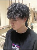 抜け感ショートマッシュ×ニュアンスツイスパ