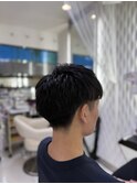 短髪×パーマなし王道ナチュラル