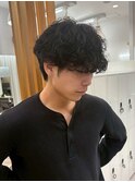 ボブ　ミディアムレイヤー　顔まわり　韓国風　艶髪　髪質改善
