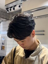 ルースト 京都河原町店(ROOST)&nbsp;センターパート/フェザーパーマ/ニュアンスパーマ/ツイスパ