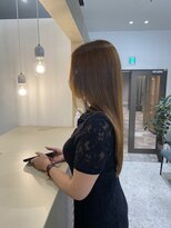 シュヴーブリヤン(cheveux brillants)&nbsp;『美髪縮毛矯正で再現性100%艶髪』大人なミルクティーベージュ