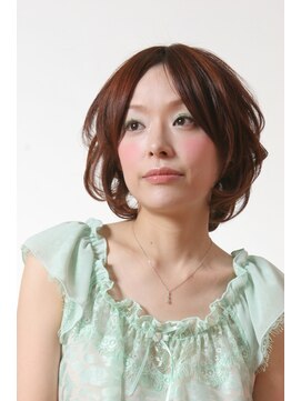 ヘアーアンドメイクアップMK 貝塚店(hair&make-up MK) ♪ふんわりワンカールエアリーボブ♪　by MK