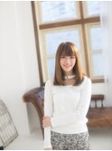 モテ髪☆ストレートミディ