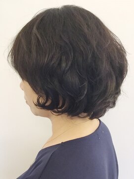 ヘアークリアー 春日部 大人可愛いパーマ×ボブのアクティブヘア/30代40代50代
