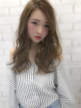 ルノン(LUNON) 【LUNON】透け感UP！×外国人風アッシュベージュカラー