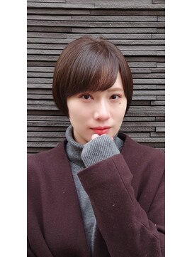 デザート(Des.Art) 【Des.Art赤坂】30代40代大人可愛い×くせ毛カット×ベージュ