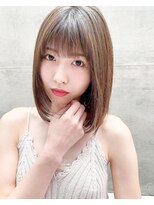 ルームバイシー 新宿(Loom. by Sea)&nbsp;透明感カラー/似合わせカット/ペールベージュ/