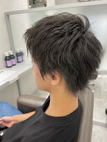 キートス(Kiitos)&nbsp;ダークグレー　サマーカット　爽やかカラー　ダブルカラー