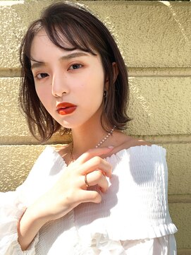 ブラン 梅田(Blanc) 【Blanc】ボブショート＿ボブウルフ8128