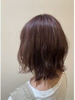 ヘアー デザイナーズ サロン アヴァンセ(HAIR DESIGNER'S SALON AVANCE) くすみピンクカラー☆