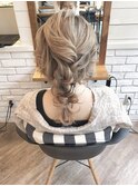 オシャレ編み下ろしアレンジ