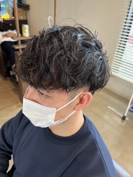 ラ メール ヘア デザイン(La mer HAIR DESIGN) マッシュ× スパイラルパーマ