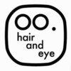 オーヘアアンドアイ(oo.hair and eye)のお店ロゴ