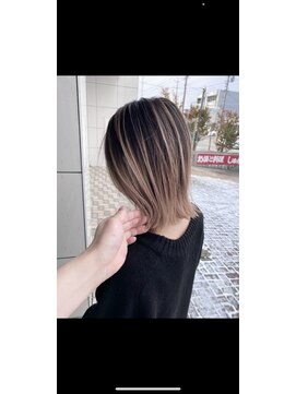 アウラシザーワークス(Aura scissors works) バレイヤージュ