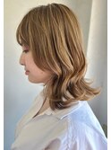 大人可愛い◎似合わせカットイメチェンミディ
