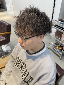 ザコーストバイネオリーブ 辻堂店(The coast by neolive) 波巻きスパイラルメンズマッシュパーマ