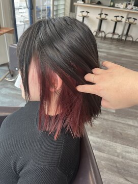 レモーリア 井口店 ピンクインナーカラー