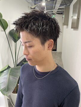 ウィズ(WITH) ビジネスショートスパイキーショートツーブロック