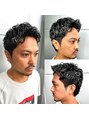 メグロバーバーショップロッポンギ 目黒六(MEGURO BARBER SHOP 6PPONGI) パーマオーダーも多く頂きます。お客様に合うパーマを提案します