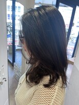 サロウィン 名古屋本山店(SALOWIN)&nbsp;顔まわりレイヤー/ゆる巻き/ダークカラー/本山/名古屋/覚王山