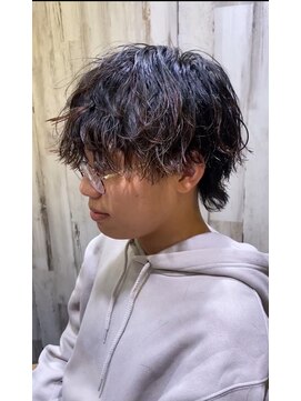 ラフ 大宮店(Laf) スタイリングも楽々!波巻きパーマ