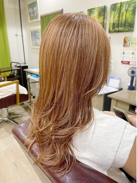 ゴロクヘアー(56 hair) サマーオレンジ【56hair 戸越銀座】