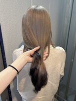 ボアップ 京橋店(boappu)&nbsp;#デザインカラー#ロングヘア#エンドカラー#ベージュカラー