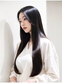 ストレートロング/美髪/髪質改善/縮毛矯正/岡山美容室