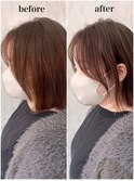 顔周り小顔カット☆20代30代40代◎