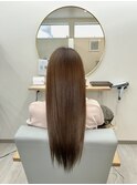 透明感アッシュブラウン