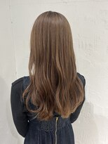 シェリ(Cheri)&nbsp;【ブリーチあり】赤みを抑えた柔らかグレージュカラー
