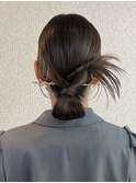 お呼ばれヘアセット