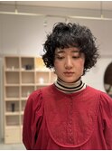 お手入れ簡単くるくるパーマ