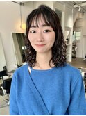 ミディアムパーマ
