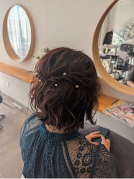 トキ(toki) ヘアセット／ショートボブ／ハーフアップ