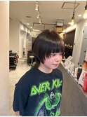 可愛い中性ウルフ