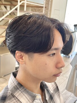 クラップス 横須賀中央店(CLAPS) フェザーパーマニュアンスパーマシャドウパーマセンターパート