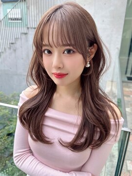 クーエフー(coo et fuu) 大人かわいいピンクベージュヨシンモリくびれ巻き