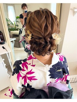 サロンナビ(Salon Navi) 浴衣ヘアセット/シニヨン/ヘアセット