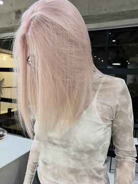 ラキング ギンザ トウキョウ(LAKING GINZA) くびれヘア/アプリコットオレンジ/夏/ハイライトカラー[銀座駅]