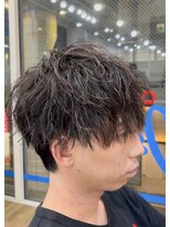 オーシャントーキョー 大阪(OCEAN TOKYO)&nbsp;波巻きパーマメンズツイストスパイラルパーマツーブロック