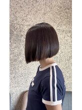 エムスリー ソリス(EMU THREE SOLIS) 切りっぱなしボブ&髪質改善