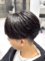 曲がる縮毛矯正専門 バイ レイズルーツ 名駅(曲がる縮毛矯正専門 by RAYS ROOTS)&nbsp;名古屋曲がる毛流れ縮毛矯正　センターパート