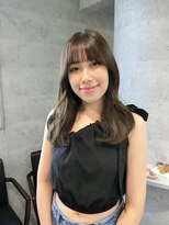 ラナ 新宿(lana)&nbsp;レイヤーカット/オリーブブラウン【lana hair新宿】