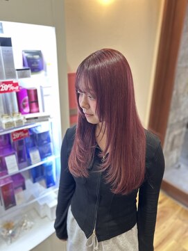 ピスタ(PiSTA) 黒髪カタログ/クラゲヘアー/オリーブグレー/千葉駅