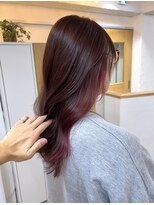 ルテン 吉祥寺(Luten)&nbsp;【kai】インナーカラー×cassis pink